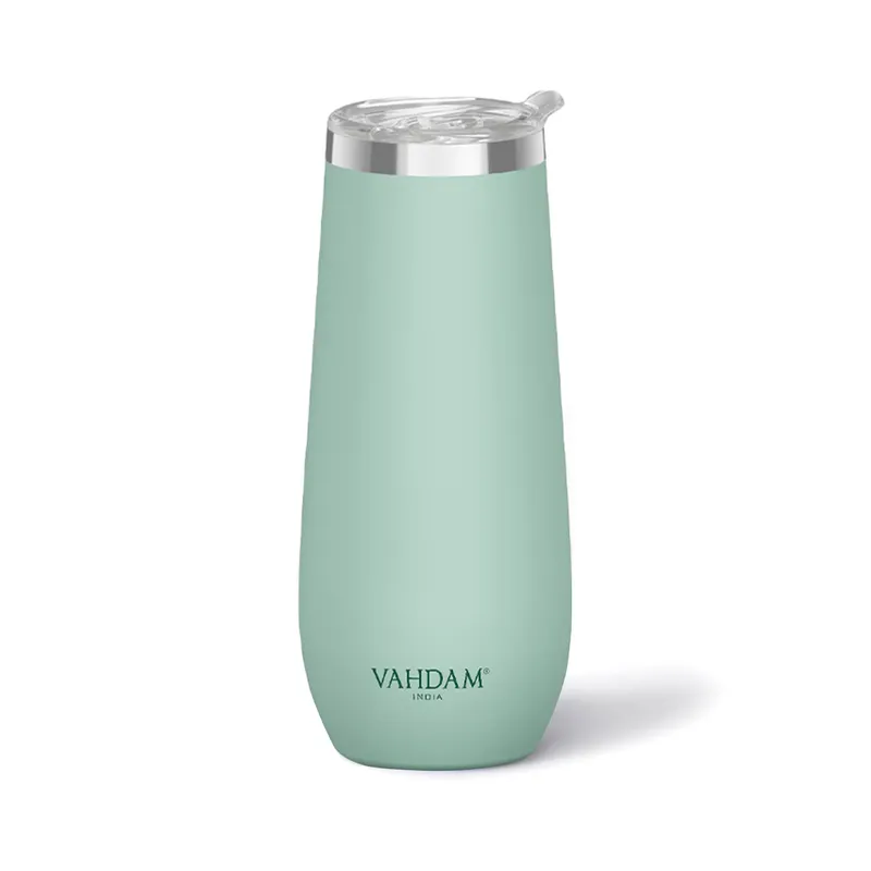 Vahdam Caper Tumbler (270 ml) Mint Green