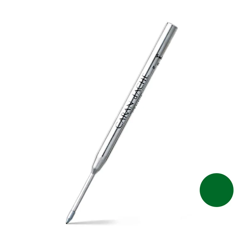 Caran d'Ache Goliath Ballpoint Refill Medium Green