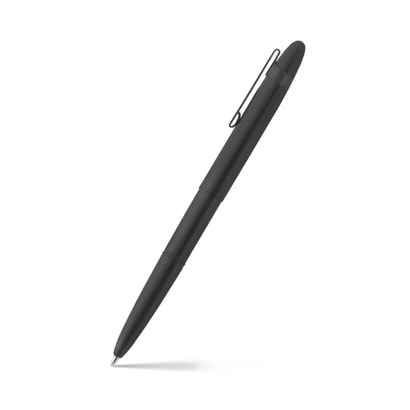 Fisher Space 400 Bullet Classic Ballpoint Pen with Clip Matte Black