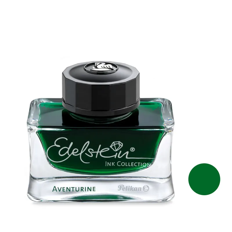 Pelikan Edelstein Fountain Pen Ink Bottle (50 ml) Aventurine