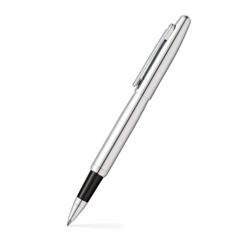 Sheaffer 9421 VFM Rollerball Pen Polished Chrome with Chrome Plated Trim