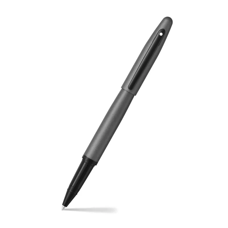 Sheaffer VFM 9424 Matte Gray Rollerball Pen With Matte Black Trim