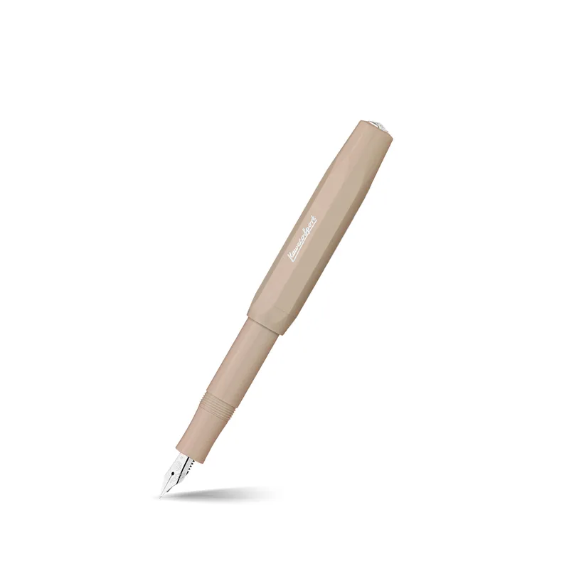 Kaweco Skyline Sport Fountain Pen Macchiato with Silver Trims - Medium