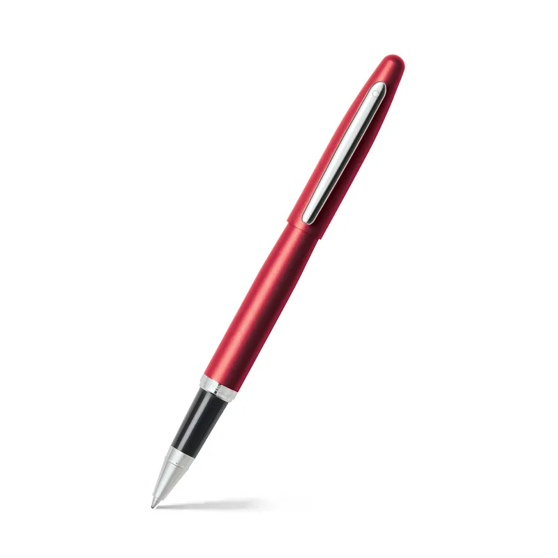 Sheaffer 9403 VFM Rollerball Pen Excessive Red with Chrome Plated Trim