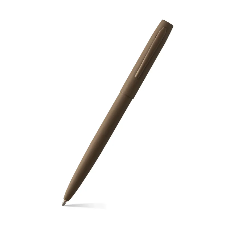 Fisher Space Cerakote Cap-O-Matic Ballpoint Pen - Earth Brown