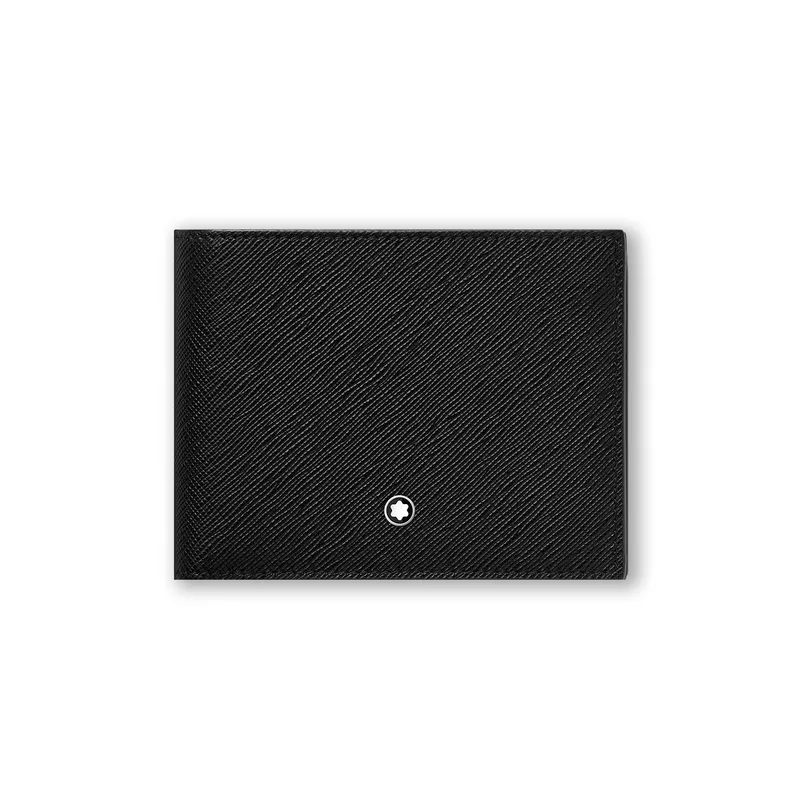 Montblanc Sartorial 6CC Wallet With Two View Pocket - Black