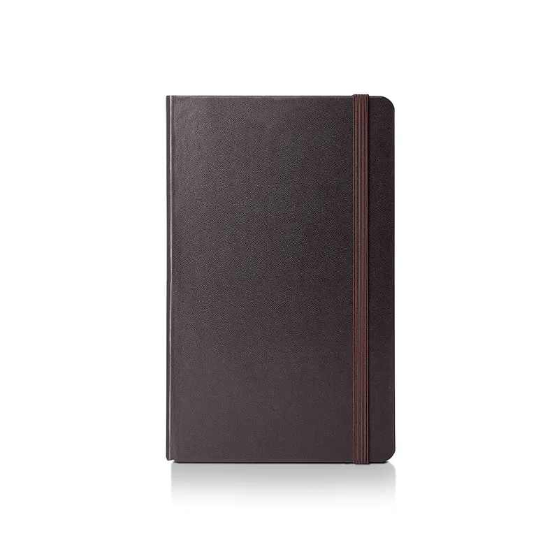 Sheaffer Medium Notebook 90 GSM Ink Friendly Ruled with Eco-Friendly Cover - Brown