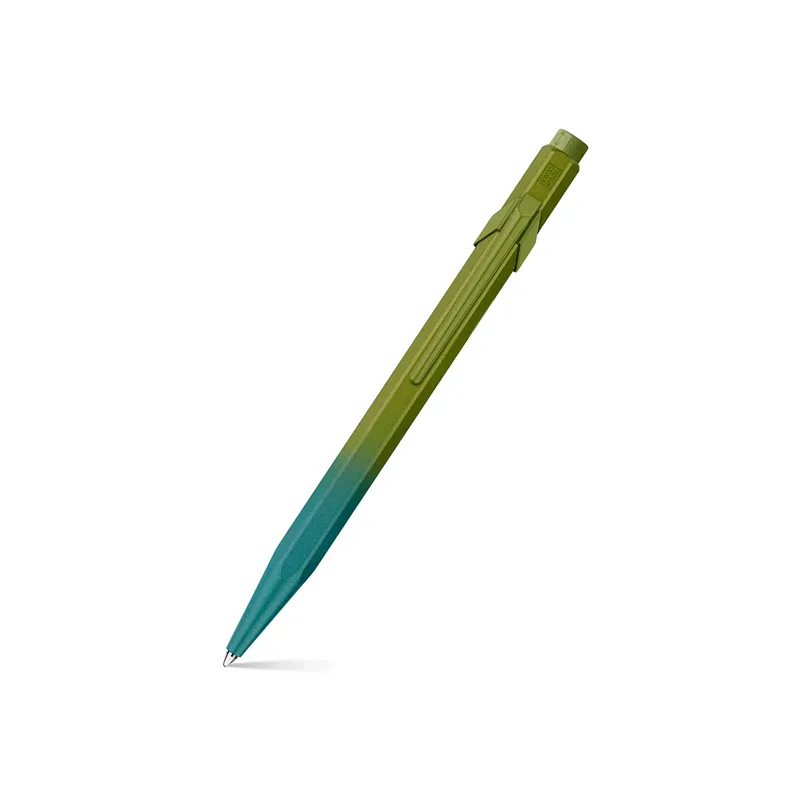 Caran d'Ache 849 Claim Your Style Ed. 5, arctic green in grey slimpack Ballpoint Pen