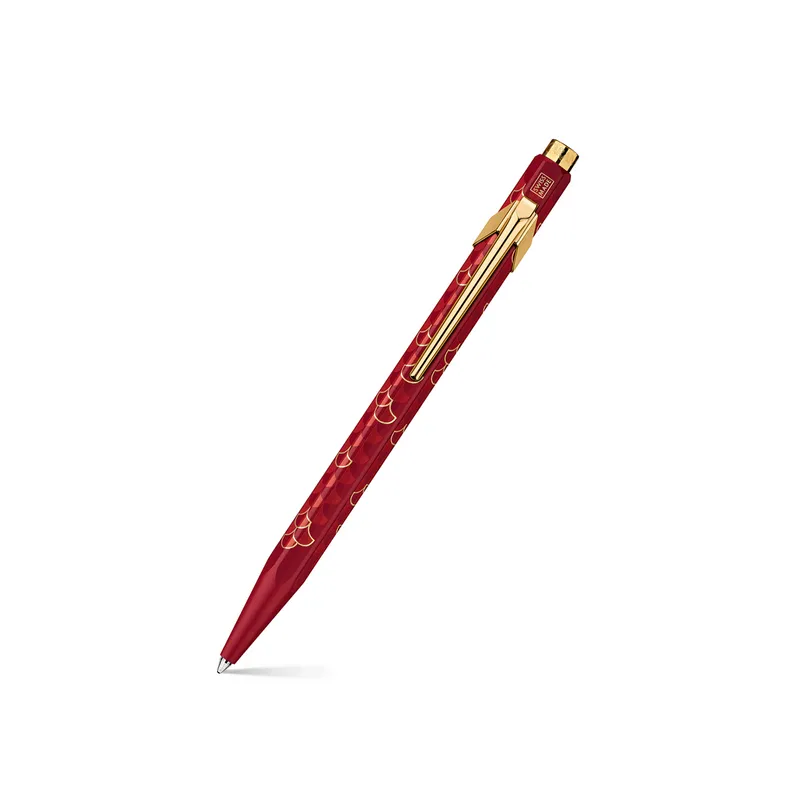 Caran d'Ache 849 Claissic Dragon Burgundy grey slimpack Ballpoint Pen