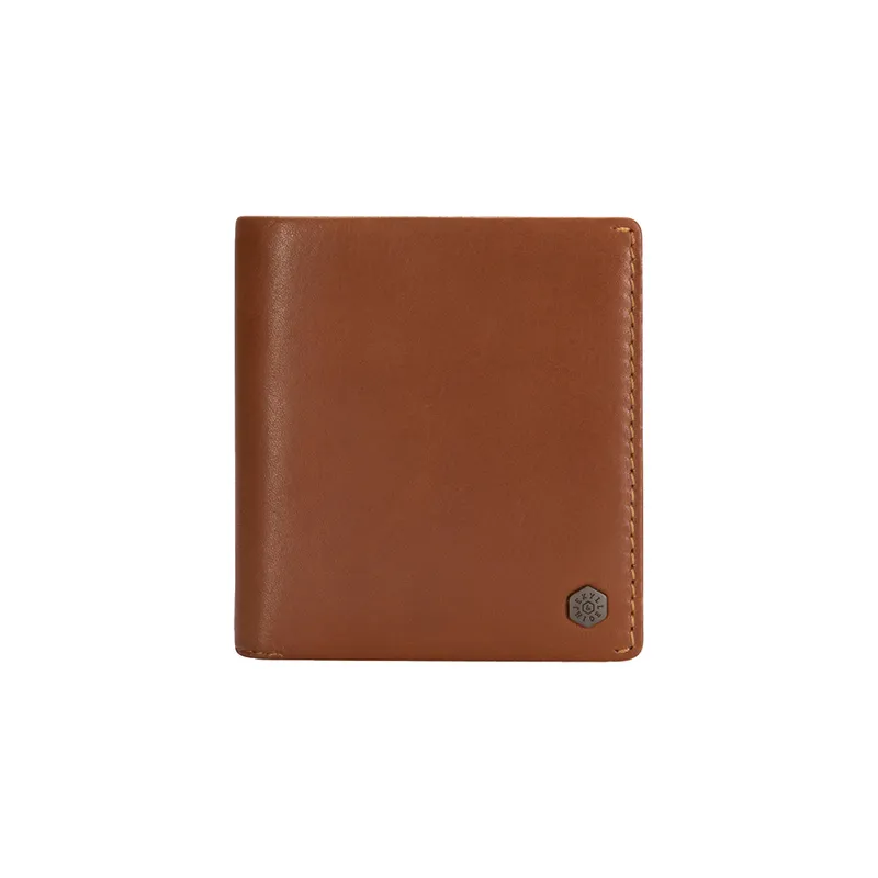 Jekyll & Hide 3495 Bifold Oxford Zip Around Wallet - Tan