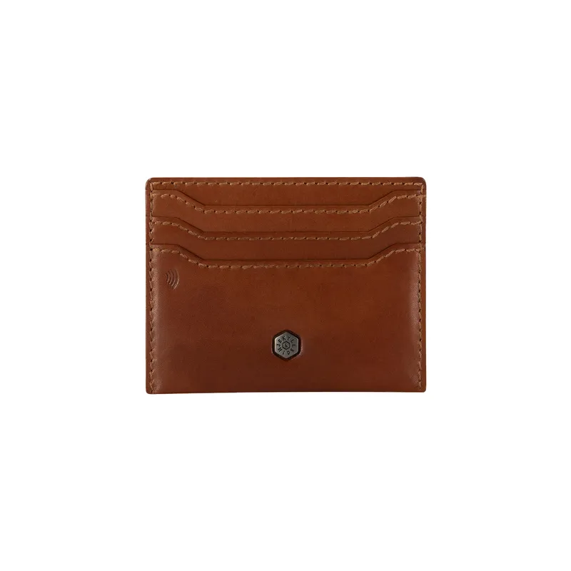 Jekyll & Hide 3628 Oxford Slim Card Holder - Tan