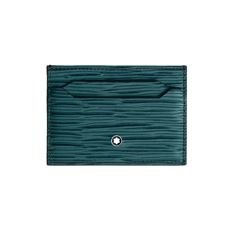 Montblanc Meisterstuck 4810 5CC Card Holder - Cyprus Blue