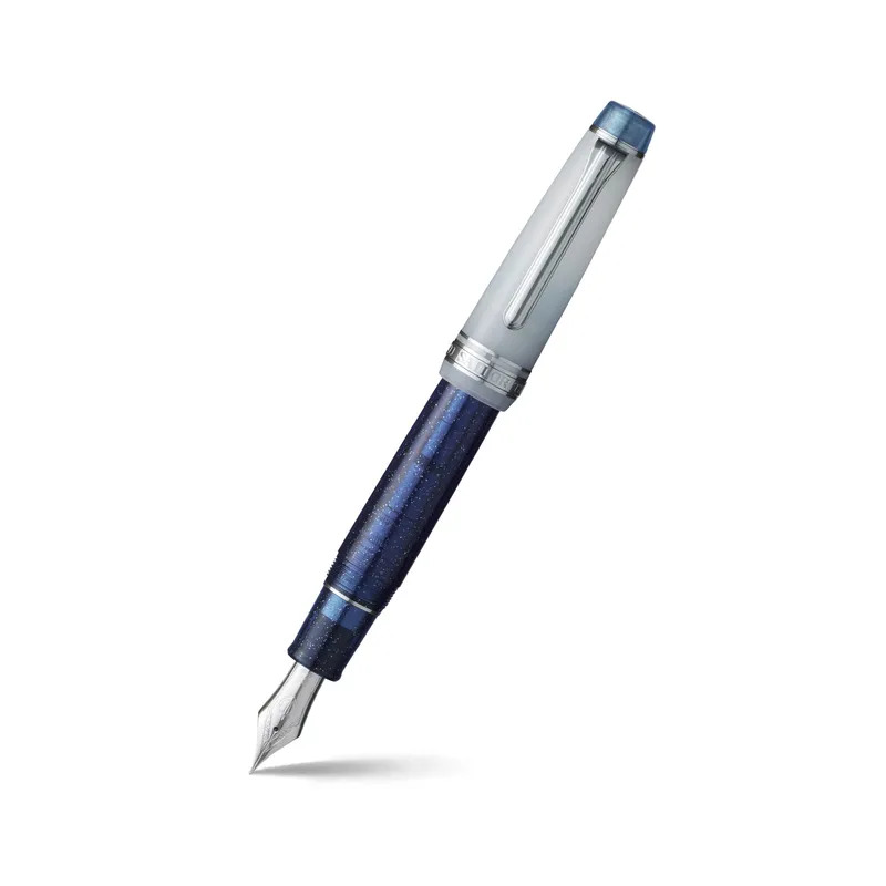 Sailor Professional Gear KOP Sunlight from the Ocean Floor Umizoko kara Taiyo Fountain Pen (21K Medium) - Blue With Rhodium-Plated Trims