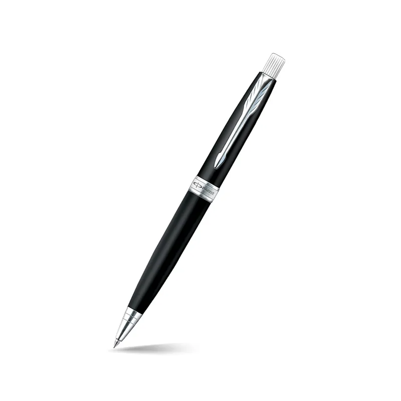 Parker Aster Matte Black Chrome Trim Ballpoint Pen