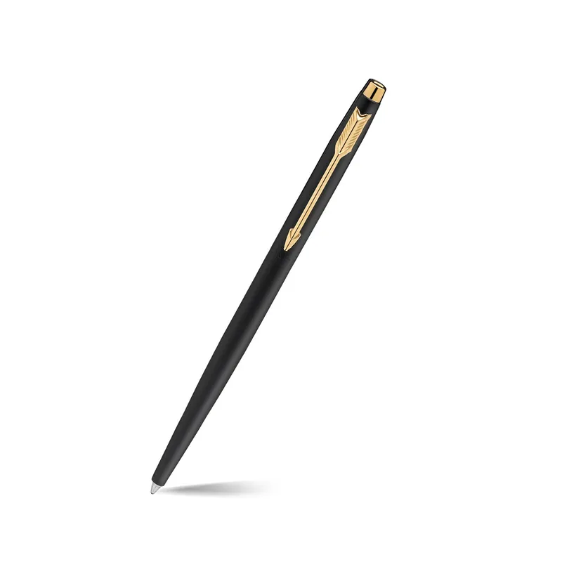 Parker Insignia Matte Black Gold Trim Ballpoint Pen