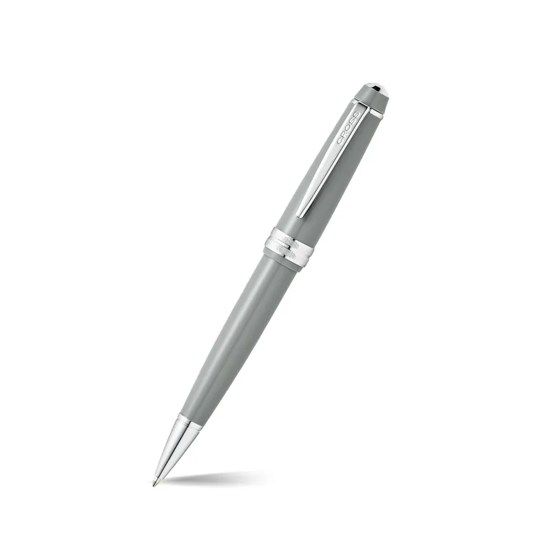 Cross Bailey Light Gray Ballpoint Pen with Chrome Trims