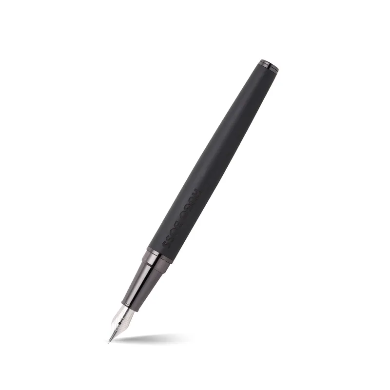 Hugo Boss Loop Iconic Fountain Pen Medium- Black