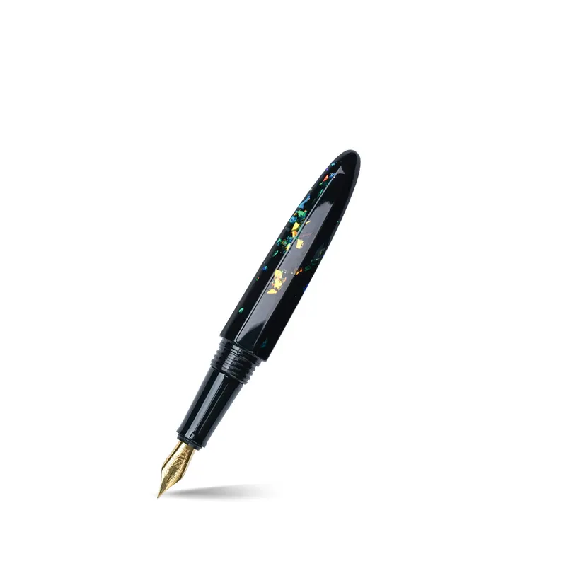 Benu Minima Opal Dust Black Fountain Pen - Medium