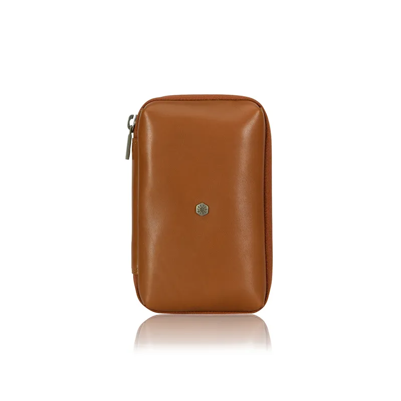 Jekyll & Hide 6414 Zip Around Cable Pouch - Tan