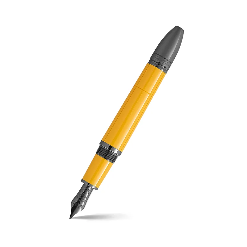 Montblanc Great Characters Enzo Ferrari Special Edition Giallo Modena Fountain Pen - Medium