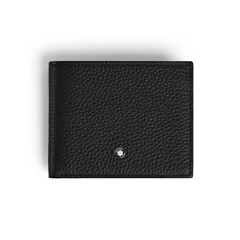 Montblanc Grain Wallet 6 CC - Black
