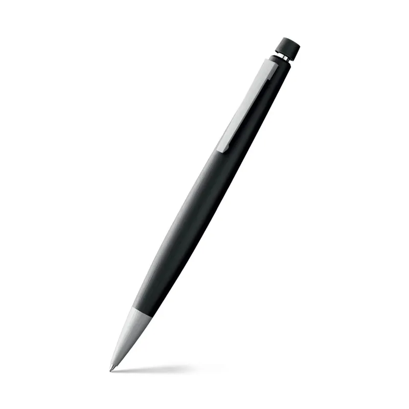 Lamy 2000-101 Pencil 0.7 Mm Black With Matte Stainless Steel Trim