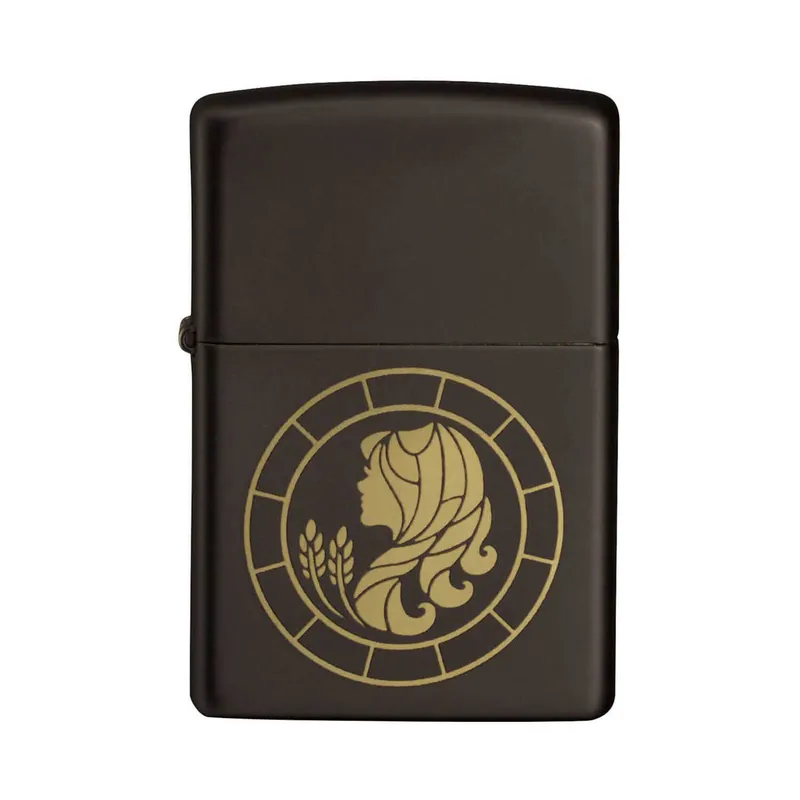 Zippo Lighter 218.MB401290 Virgo Zodiac Sign Black