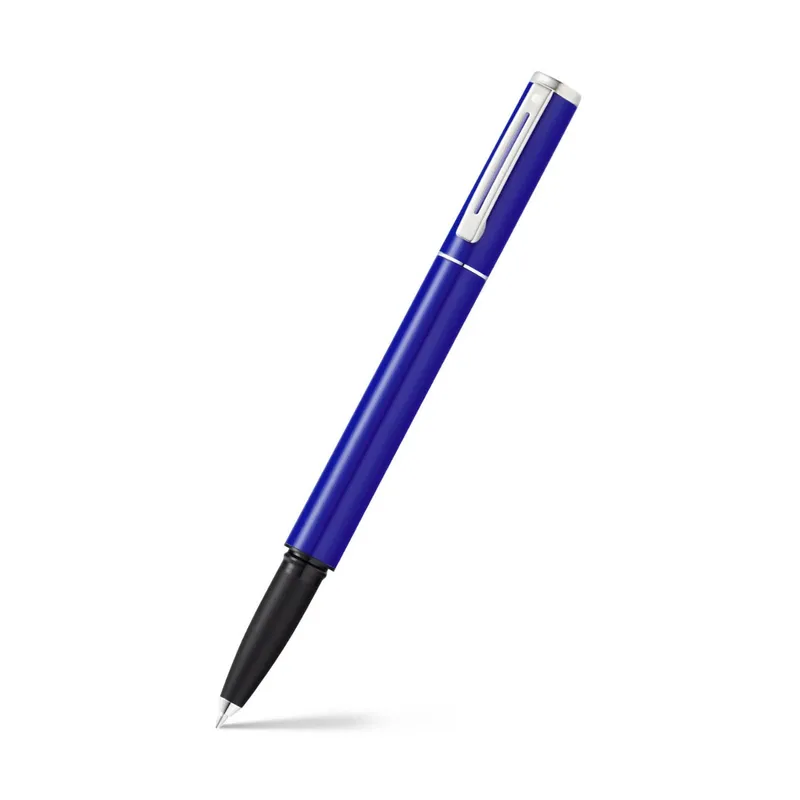 Sheaffer 9201 Pop Rollerball Pen Blue with Chrome-Plated Trim