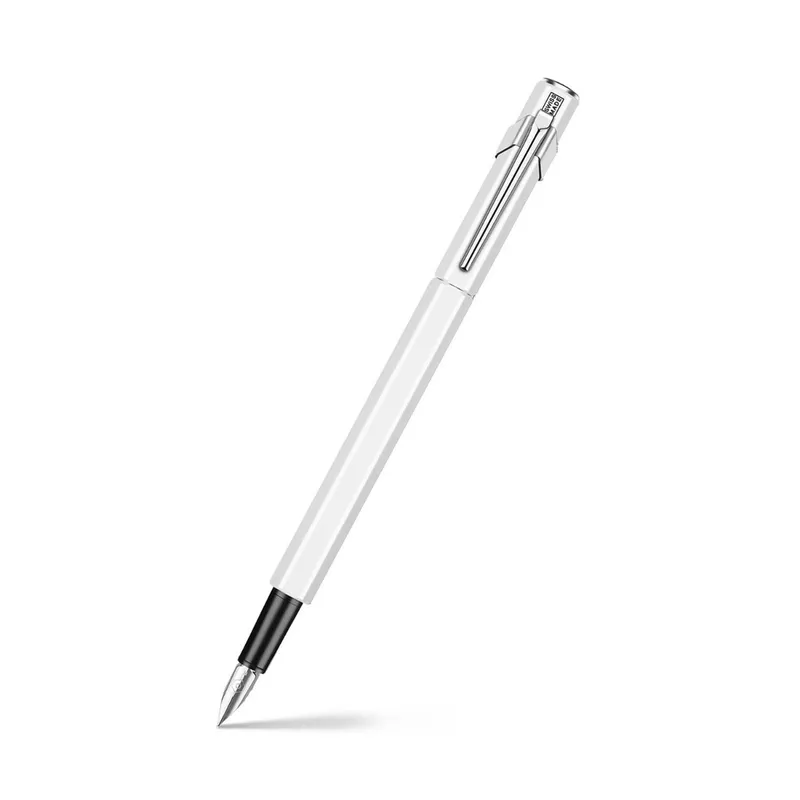 Caran d'Ache 849 Classic Fountain Pen (Medium) White