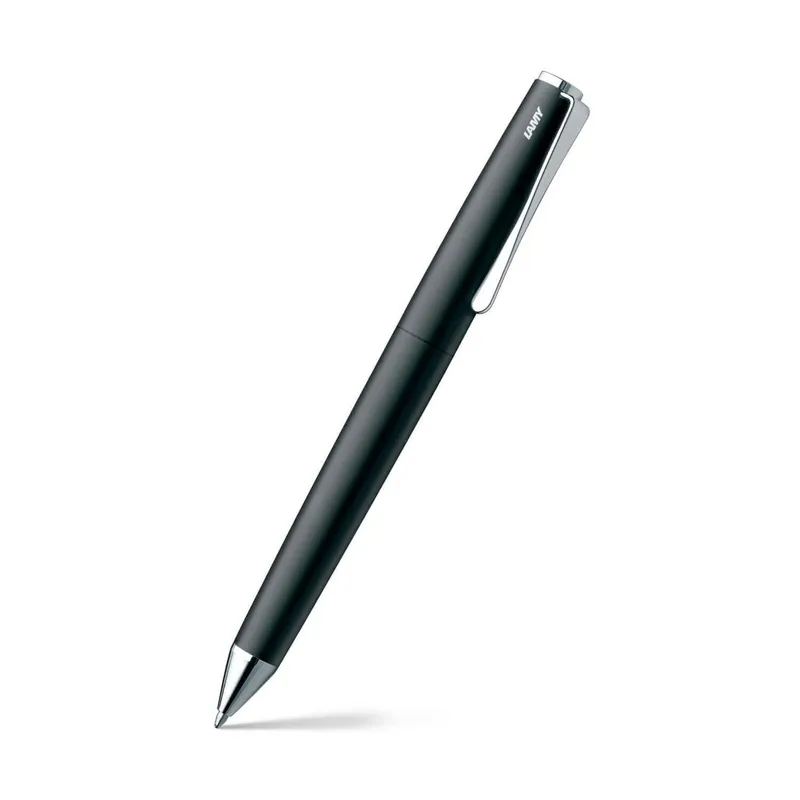 Lamy 267 Studio Ballpoint Pen Matte Black With Chrome Clip