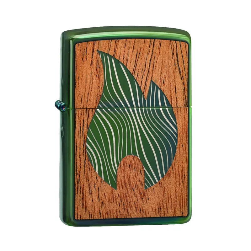 Zippo Lighter 49057 Woodchuck USA Brown