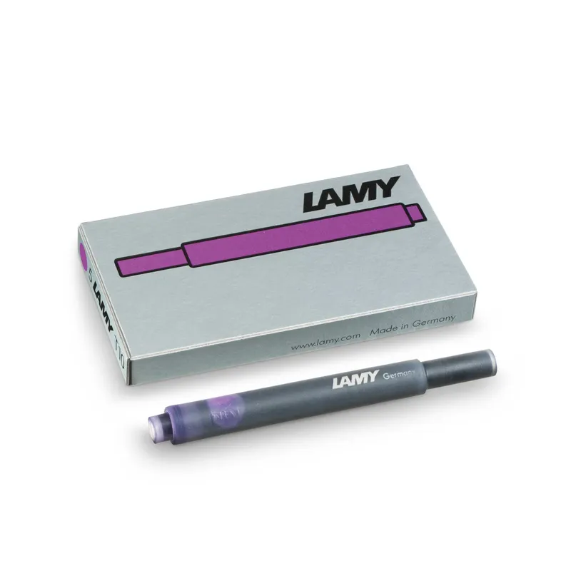 Lamy T10 Ink Cartridges Pack Of 5 Violet
