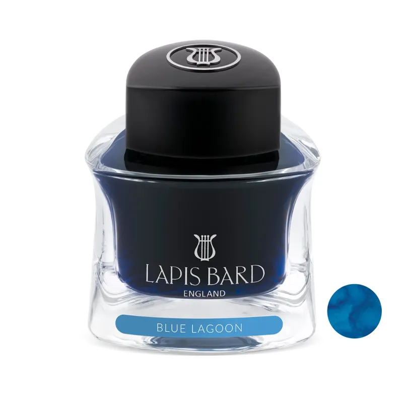 Lapis Bard Ink Bottle (50 ML) - Blue Lagoon