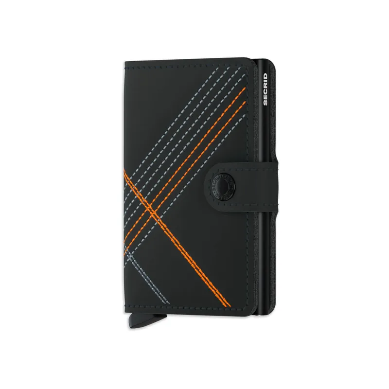 Secrid Miniwallet Stitch Linea Orange