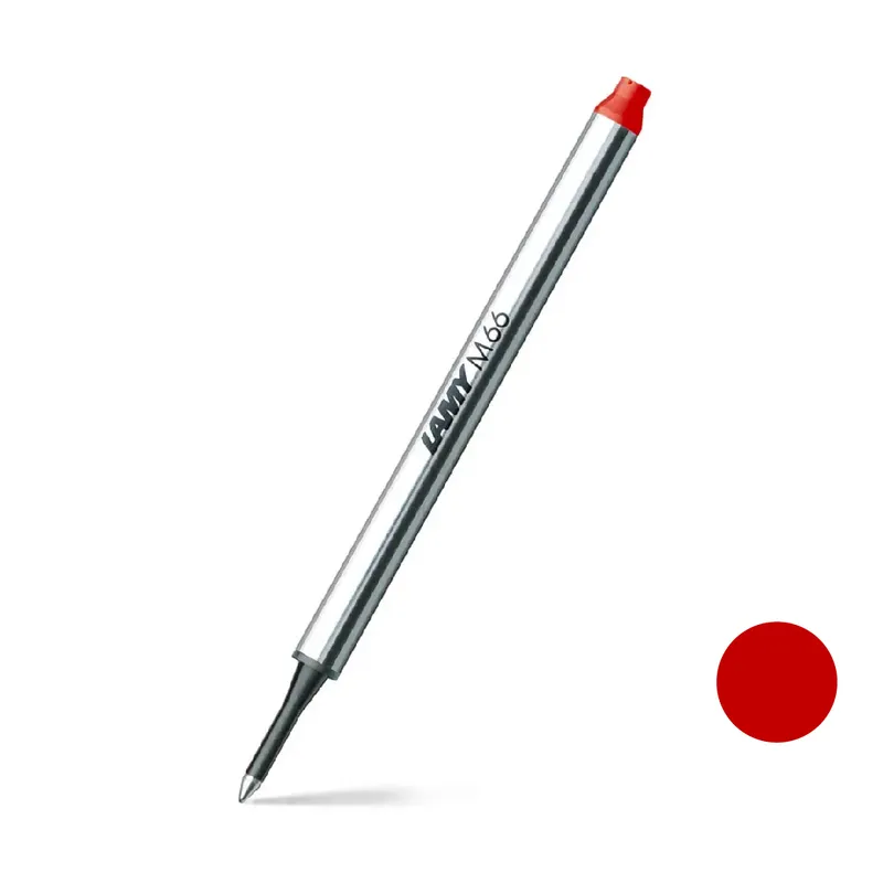 Lamy M 66 Rollerball Refill Medium - Red