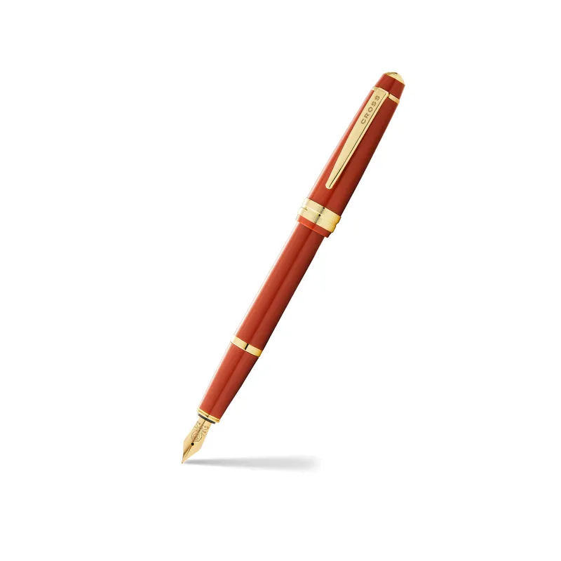 Cross AT0746-13MF Bailey Light Fountain Pen Amber