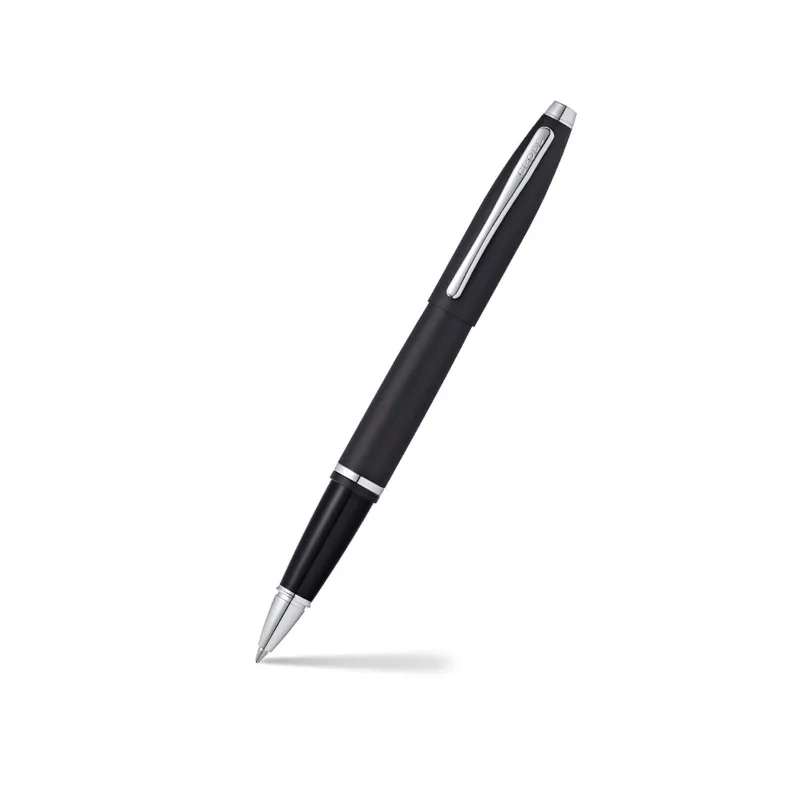 Cross AT0115-14 Calais Rollerball Pen Matte Black with Chrome Trims