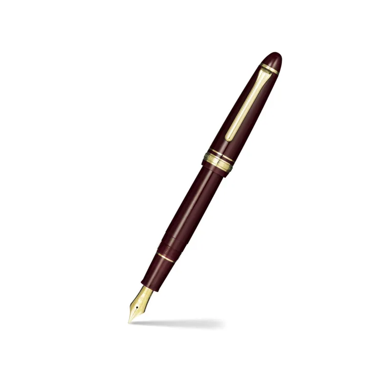 Sailor 1911 Standard 14K Fountain Pen (Medium) Maroon with Gold Trims