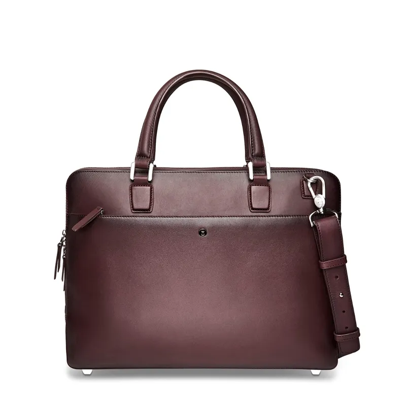 Lapis Bard Ducorium Spencer 15-inch Slim Laptop Business Bag - Bordeaux