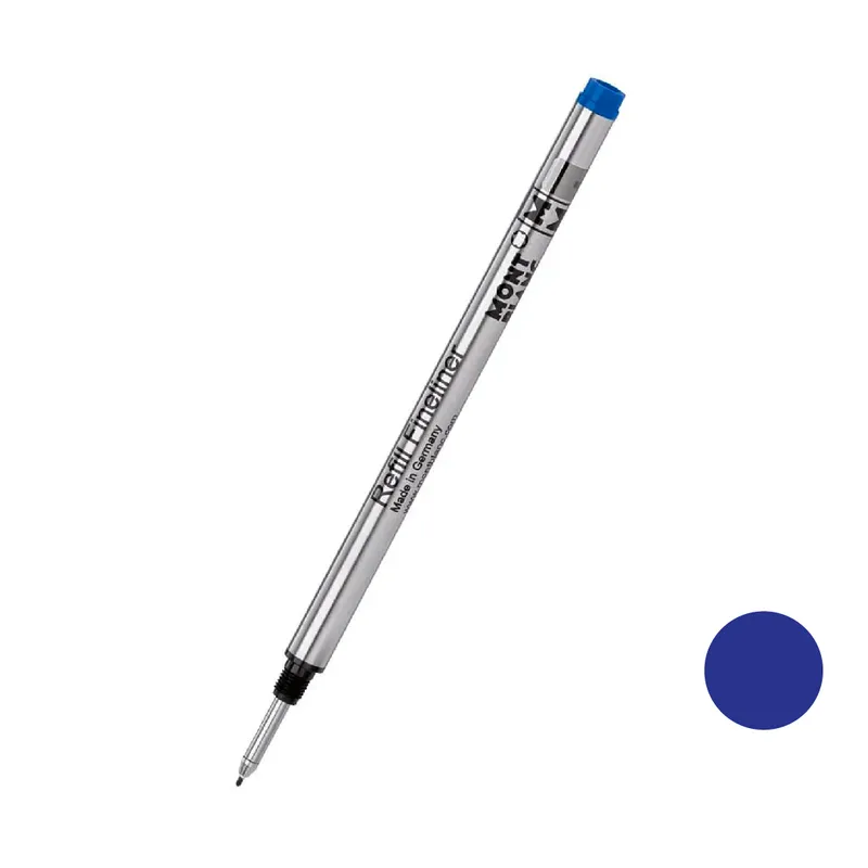 Montblanc 124499 Fineliner Refill Medium (Pack Of 2) Royal Blue