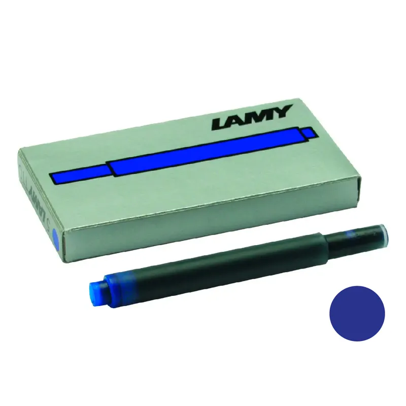 Lamy T10 Ink Cartridges Pack Of 5 - Blue