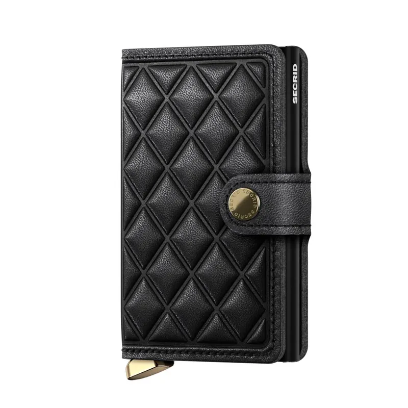 Secrid Miniwallet Embossed Diamond Med-Black