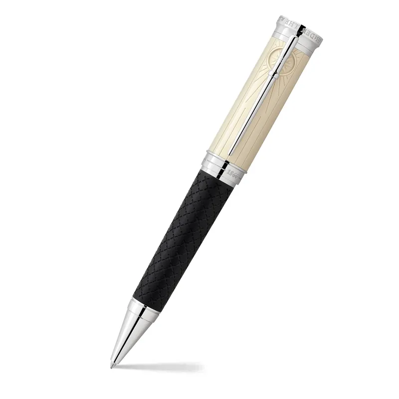 Montblanc Limited Writers Edition Homage to Robert Louis Stevenson Ballpoint Pen - Black With Platinum Trim