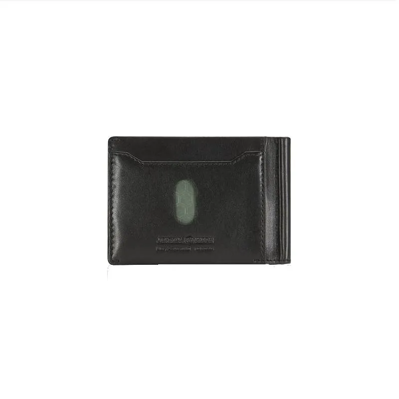 Jekyll & Hide 2792 Oxford Money Clip Wallet - Black