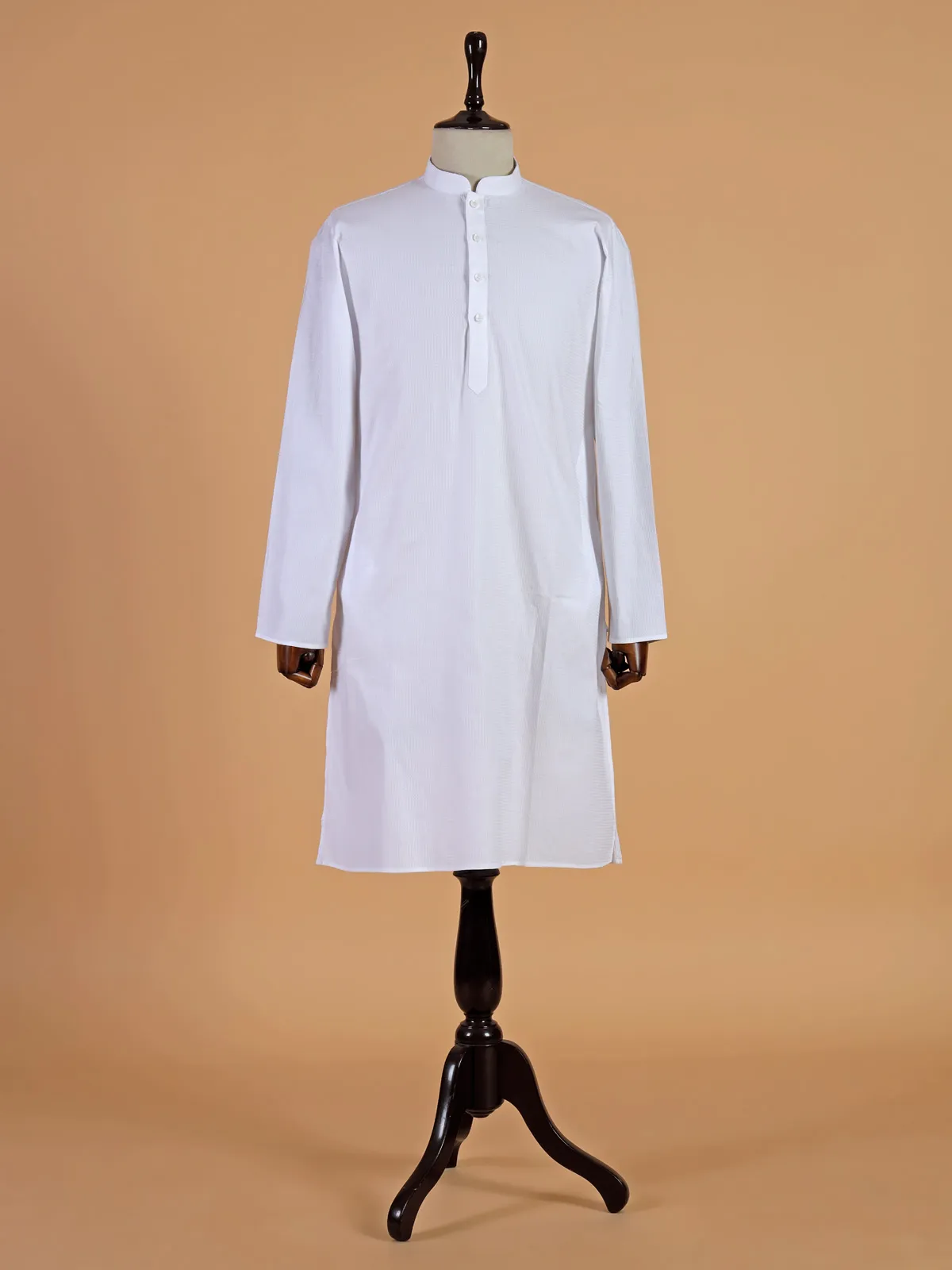 Stunning white cotton kurta pajama G3 MKS5509 Canada