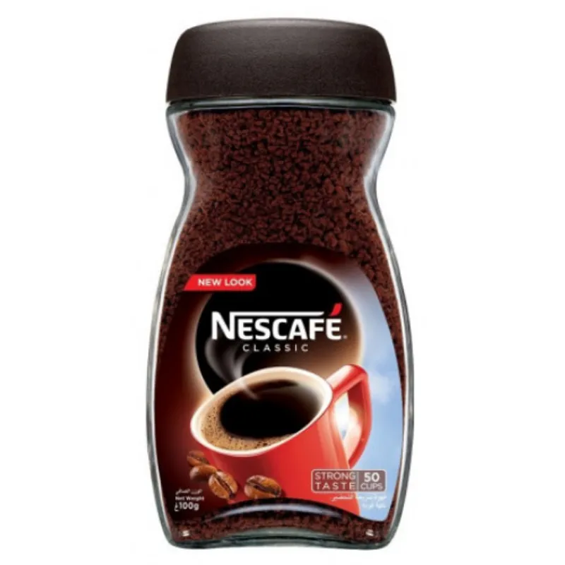 Nescafe Classic Black Cap Instant Coffee 24X100Gm