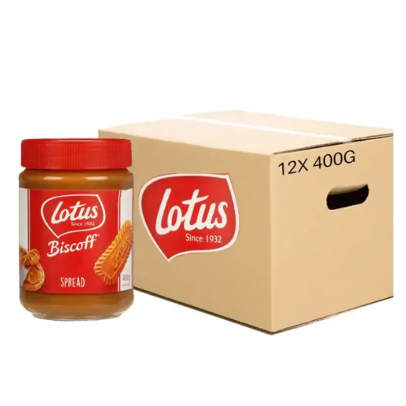 Lotus Biscoff Smooth Spread 12X400Gm