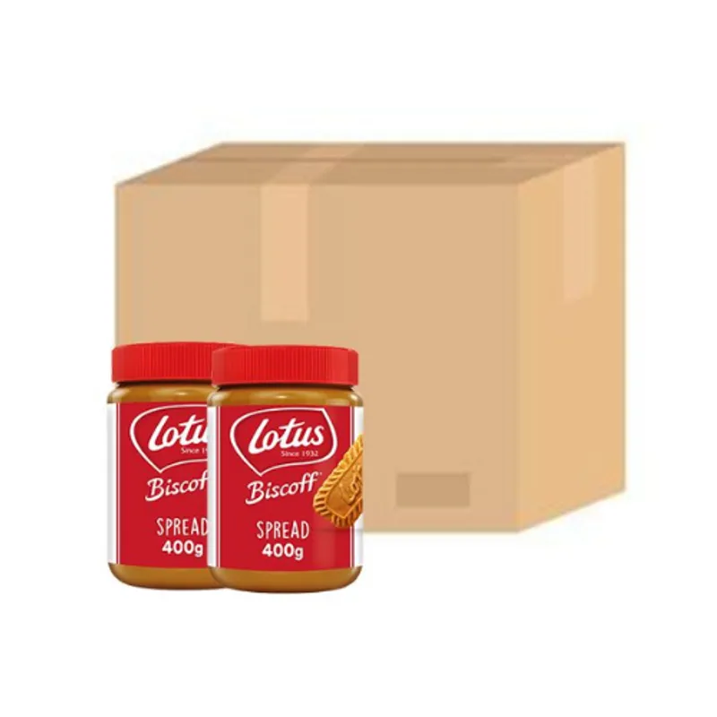 Lotus Biscoff Smooth Spread 12X400Gm