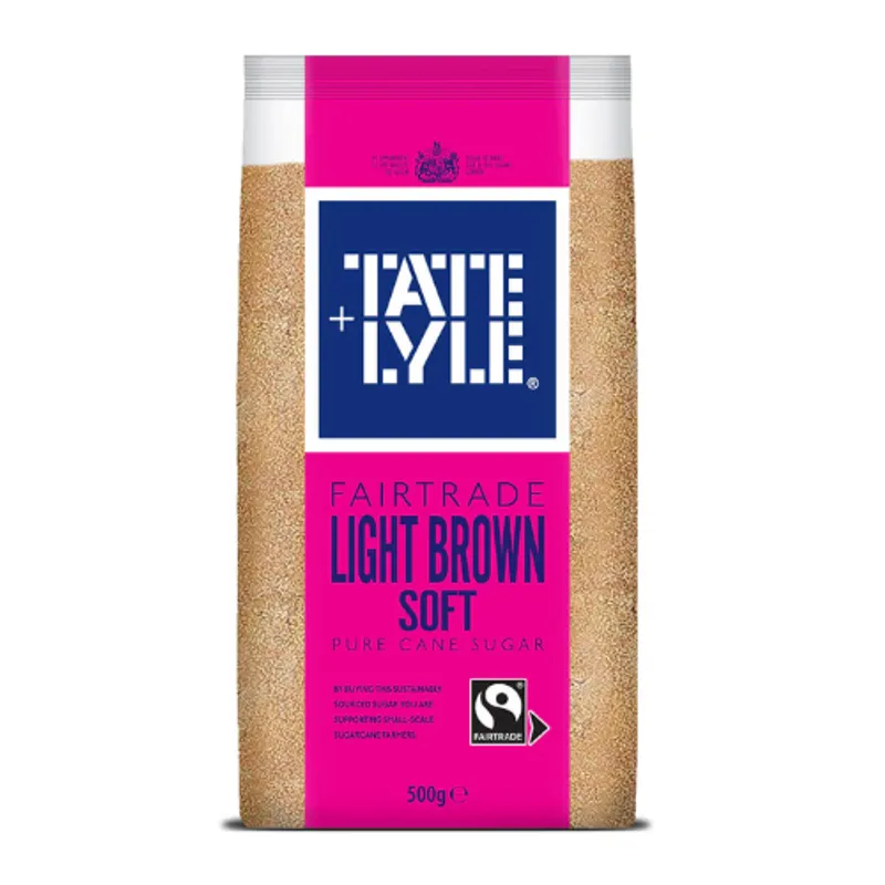 Tate & Lyle Light Brown Sugar 10X500Gm