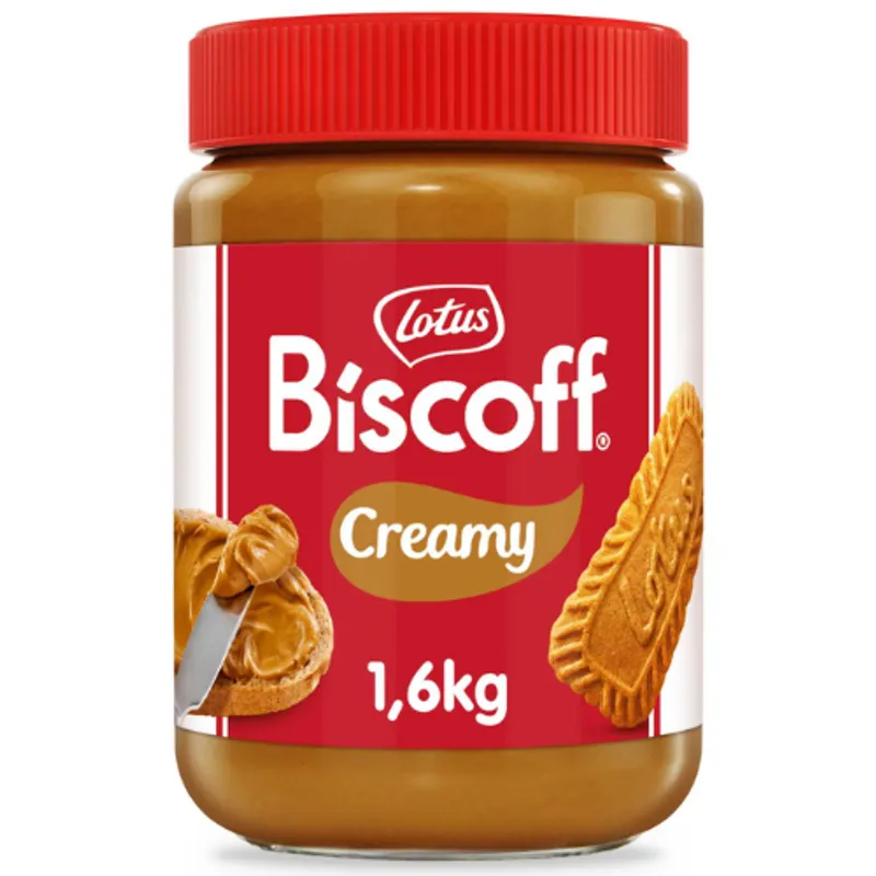 Lotus Biscoff Smooth Spread 4X1.6Kg